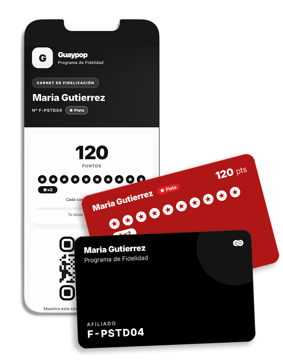 Programa de fidelización con Fidelizoo™ Boost Card