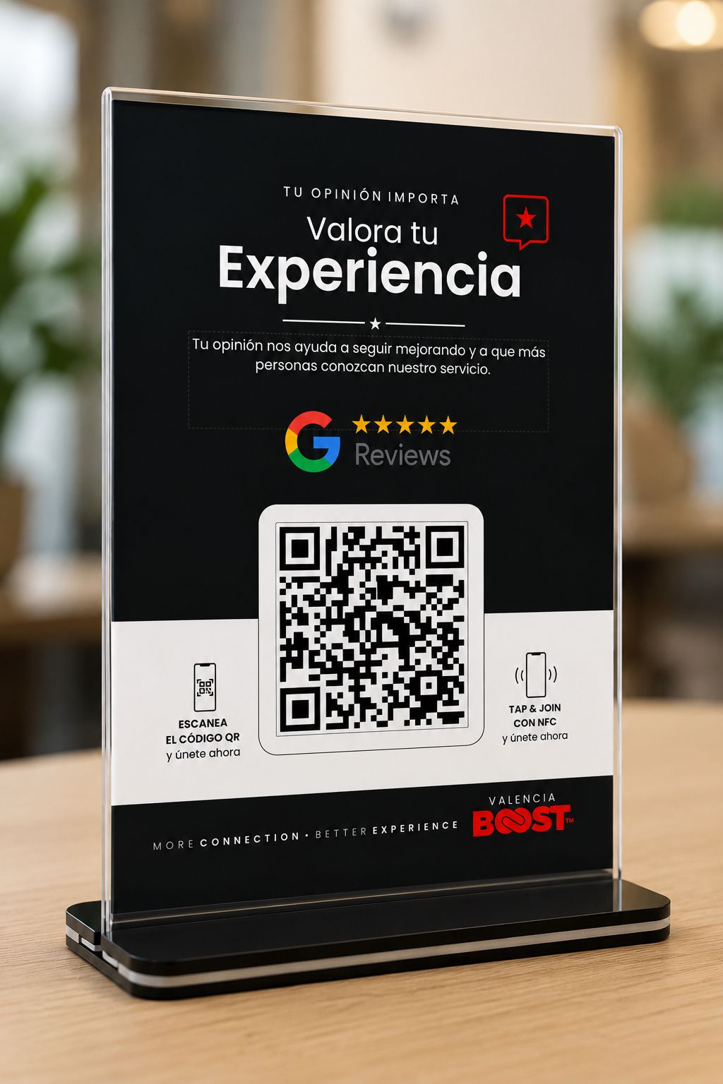 Reseñas con un solo toque